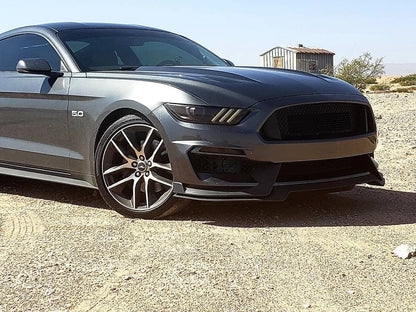 MP Concepts Replacement GT350 Style Front Bumper Chin Spoiler for 397416 Only (15-17 Mustang GT, EcoBoost, V6)