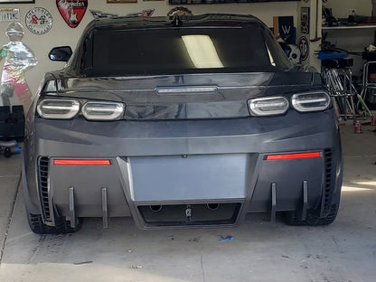 MP Concepts Corvette Style Rear Bumper Kit; Unpainted (19-24 Camaro)