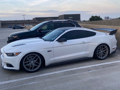 MP Concepts GT500 Track Pack Style Rear Spoiler; Carbon Fiber Appearance (15-23 Mustang Fastback)