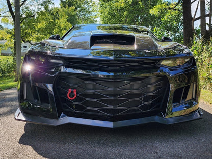 MP Concepts ZL1 1LE Style Front Bumper with DRL; Unpainted (19-24 Camaro w/ Factory Halogen Headlights, Excluding ZL1)