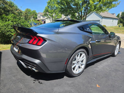 MP Concepts Side Scoops; Unpainted (24-25 Mustang)