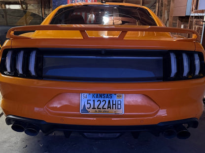 MP Concepts Decklid Panel; Carbon Fiber Print (15-23 Mustang)