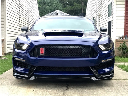 MP Concepts GT350 Style Front Bumper; Unpainted (15-17 Mustang GT, EcoBoost, V6)