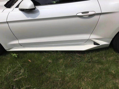 MP Concepts Sport Rocker Panels; Unpainted (15-23 Mustang GT, EcoBoost, V6)