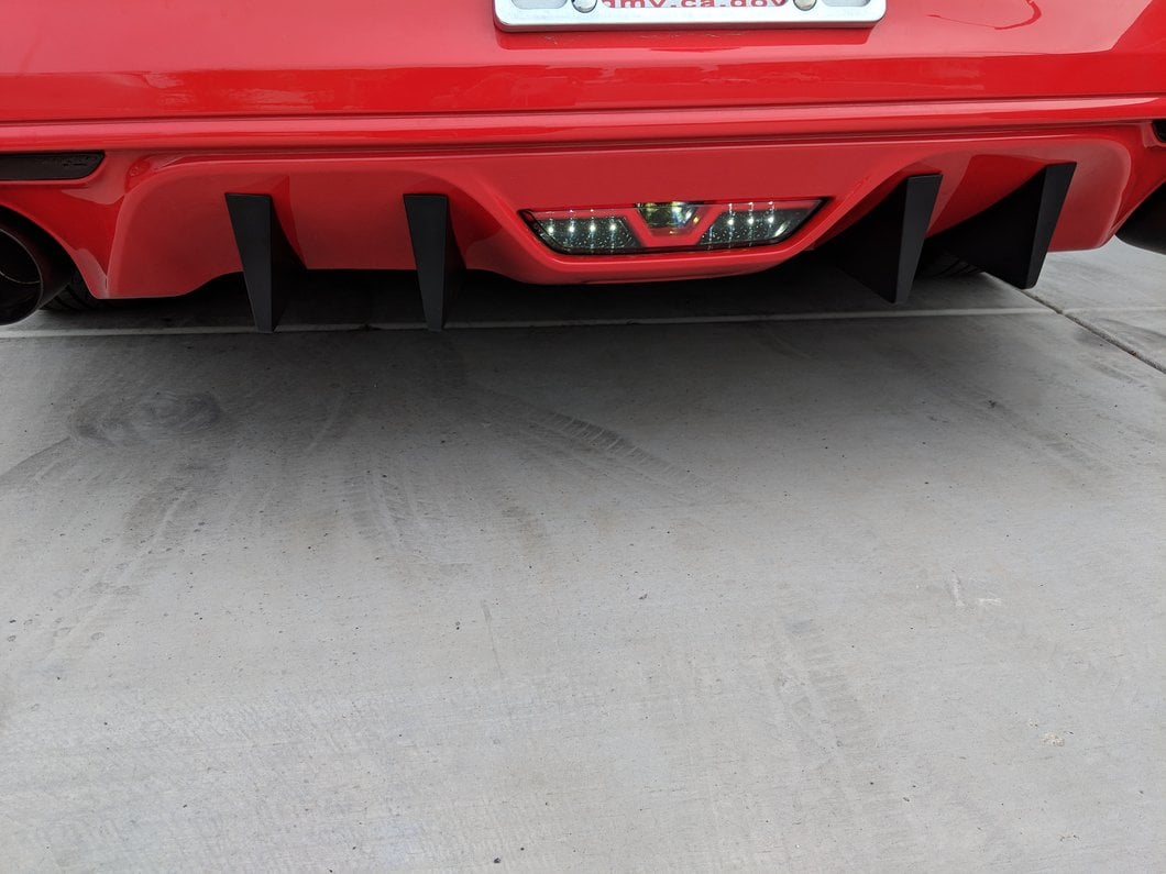 MP Concepts Rear Diffuser Fins (15-17 Mustang Non-Premium)