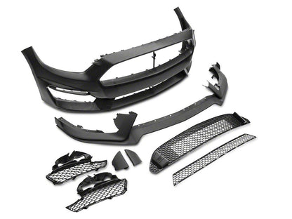 MP Concepts GT350 Style Front Bumper; Unpainted (15-17 Mustang GT, EcoBoost, V6)