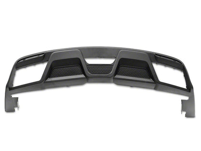 MP Concepts GT350 Style Rear Bumper and Diffuser Kit; Unpainted (15-17 Mustang)