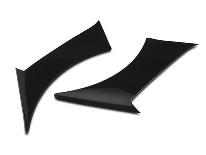 MP Concepts GT350 Style Fender Scoops; Unpainted (15-23 Mustang GT, EcoBoost, V6)