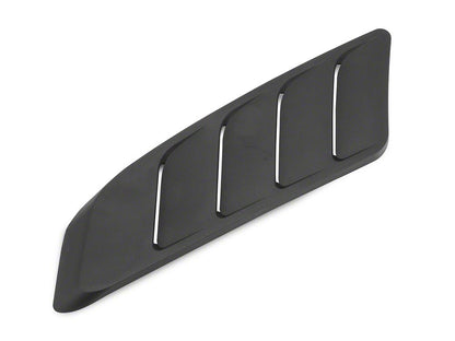 MP Concepts Hood Louvers; Unpainted (15-17 Mustang EcoBoost, V6)