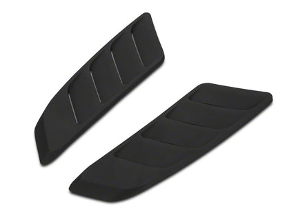 MP Concepts Hood Louvers; Unpainted (15-17 Mustang EcoBoost, V6)