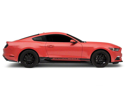 MP Concepts Sport Rocker Panels; Unpainted (15-23 Mustang GT, EcoBoost, V6)