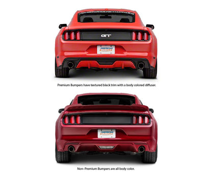 MP Concepts Quad Exhaust Rear Diffuser (15-17 Mustang GT Premium, EcoBoost Premium)
