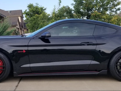 MP Concepts GT350 Style Rocker Winglets (15-23 Mustang GT, EcoBoost, V6)