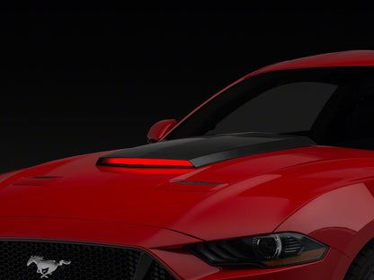 MP Concepts Hood Scoop with Chase LED (18-23 Mustang GT, EcoBoost)