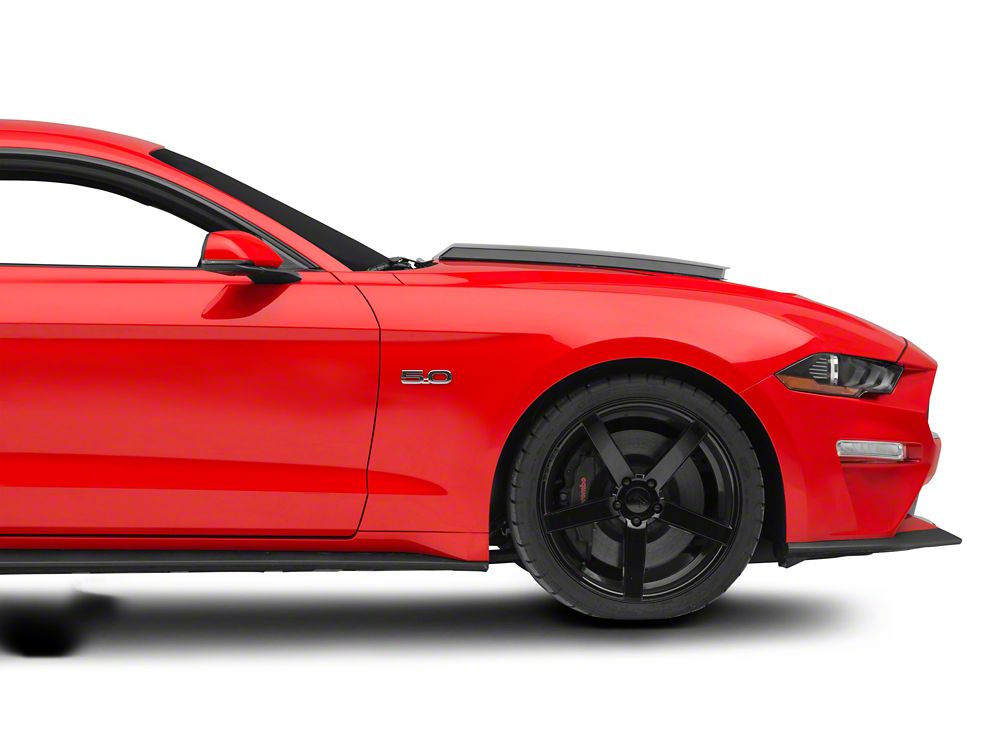 MP Concepts Hood Scoop with Chase LED (18-23 Mustang GT, EcoBoost)