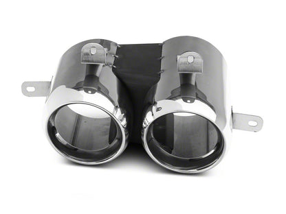 MP Concepts Quad Exhaust Tips for MP Concepts Rear Diffuser (18-23 Mustang GT; 19-23 Mustang EcoBoost w/ Active Exhaust)