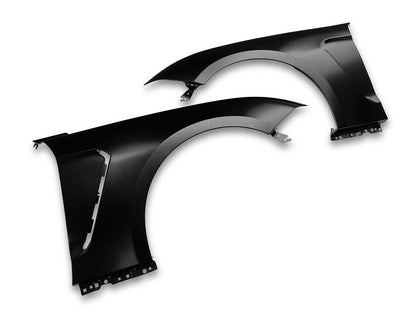 MP Concepts GT350 Style Replacement Fenders; Aluminum (18-23 Mustang GT, EcoBoost)