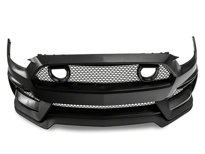 MP Concepts Mach 1 Style Front Bumper; Unpainted (15-17 Mustang GT, EcoBoost, V6)