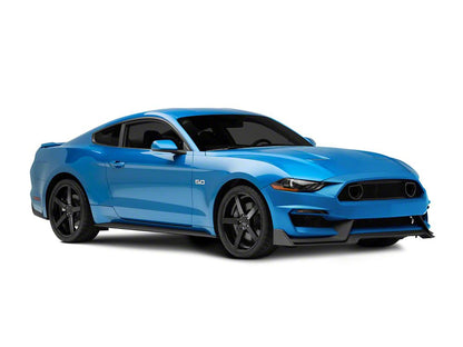 MP Concepts Mach 1 Style Front Bumper with LED Turn Signals; Unpainted (18-23 Mustang GT, EcoBoost)