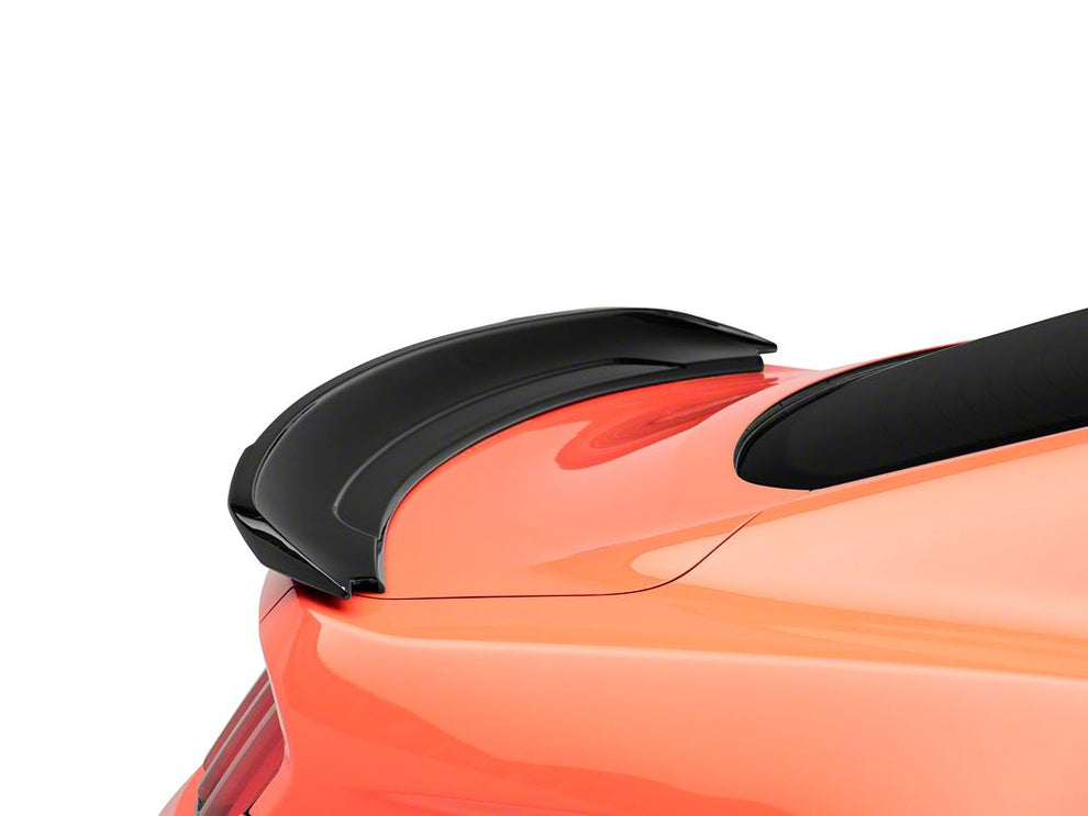 Track Spec Rear Spoiler MP Concepts GT350 Track Pack Style Rear Spoiler; Gloss Black (15-23 Mu