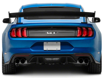 MP Concepts GT500 Track Pack Style Rear Spoiler; Matte Black (15-23 Mustang Fastback)
