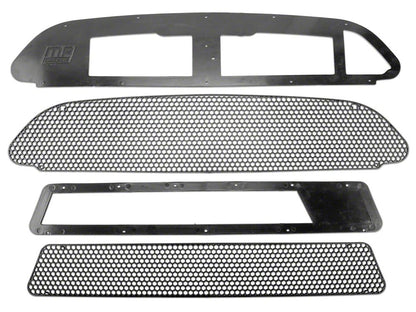 MP Concepts Replacement GT500 Style Front Bumper Grilles for 408766 Only (15-17 Mustang GT, EcoBoost, V6)