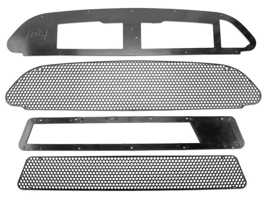 MP Concepts Replacement GT500 Style Front Bumper Grilles for 408766 Only (15-17 Mustang GT, EcoBoost, V6)