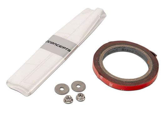 MP Concepts Replacement Rear Spoiler Hardware Kit for 405752 Only (15-23 Mustang)