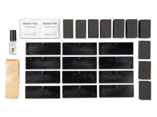MP Concepts Replacement Window Louvers Hardware Kit for 406683 Only (15-23 Mustang Fastback)