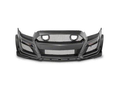 MP Concepts GT500 Style Front Bumper; Unpainted (13-14 Mustang GT, V6)