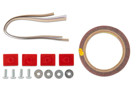 MP Concepts Replacement Rear Spoiler Hardware Kit for 415022 Only (15-23 Mustang Fastback)