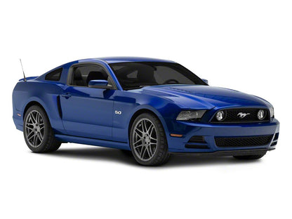 MP Concepts Side Scoops with Inserts; Unpainted (10-14 Mustang)