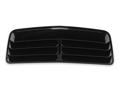 MP Concepts GT Style Hood Scoop; Gloss Black (24-25 Mustang EcoBoost)