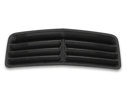 MP Concepts GT Style Hood Scoop; Gloss Black (24-25 Mustang EcoBoost)