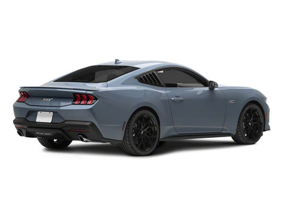 MP Concepts Quarter Window Louvers; Matte Black (24-25 Mustang Fastback)