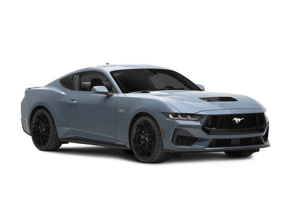 MP Concepts Quarter Window Louvers; Matte Black (24-25 Mustang Fastback)