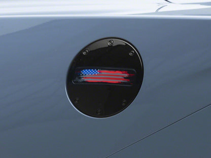 MP Concepts Fuel Door with USA Distressed Flag (24-25 Mustang)