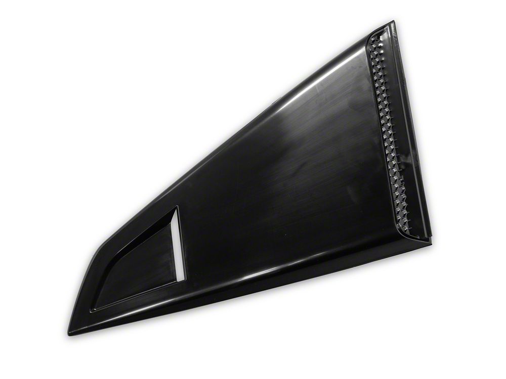 MP Concepts Quarter Window Scoops; Unpainted (24-25 Mustang Fastback)