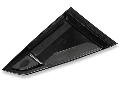MP Concepts Quarter Window Scoops; Unpainted (24-25 Mustang Fastback)