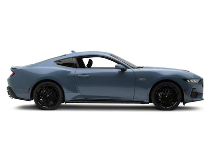 MP Concepts Quarter Window Scoops; Gloss Black (24-25 Mustang Fastback)