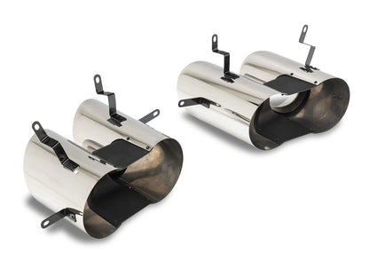MP Concepts Quad Exhaust Tips for MP Concepts Dark Horse Style Rear Diffuser Only (24-25 Mustang GT, EcoBoost)