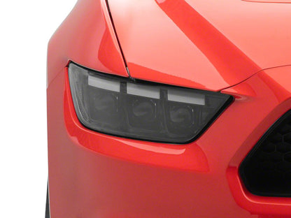 MP Concepts S650 Style LED Headlights; Black Housing; Clear Lens (15-17 Mustang; 18-20 Mustang GT350, GT500)