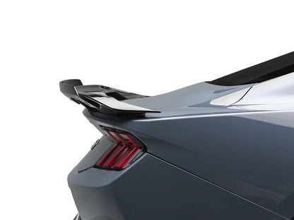 MP Concepts GT500 Style Rear Spoiler with Wicker Bill; Gloss Black (24-26 Mustang Fastback)