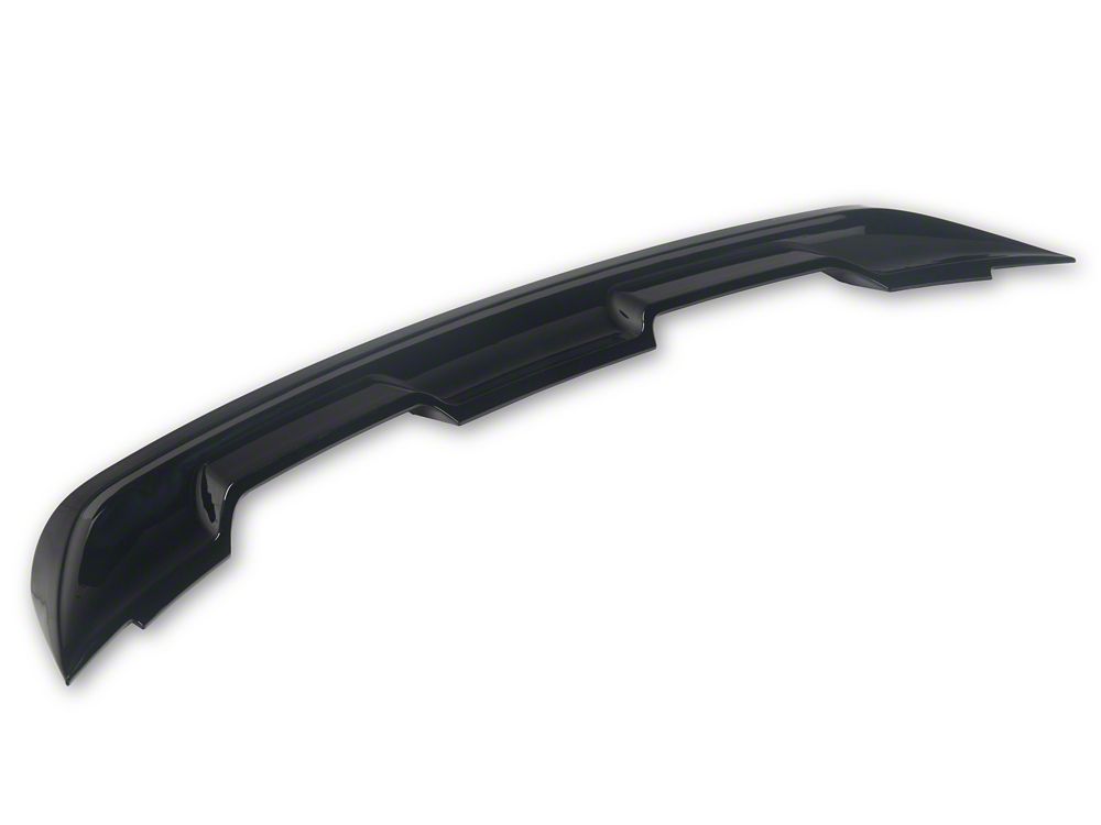 MP Concepts GT500 Style Rear Spoiler with Wicker Bill; Gloss Black (24-26 Mustang Fastback)