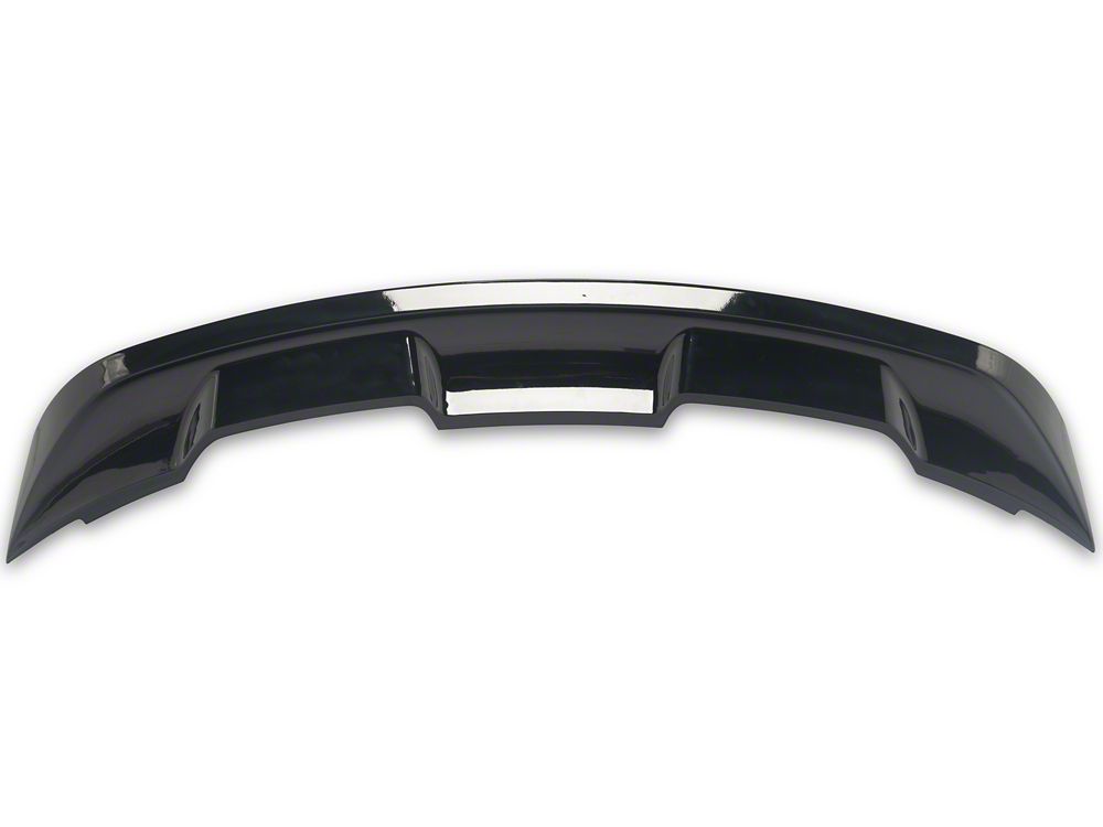 MP Concepts GT500 Style Rear Spoiler with Wicker Bill; Gloss Black (24-26 Mustang Fastback)