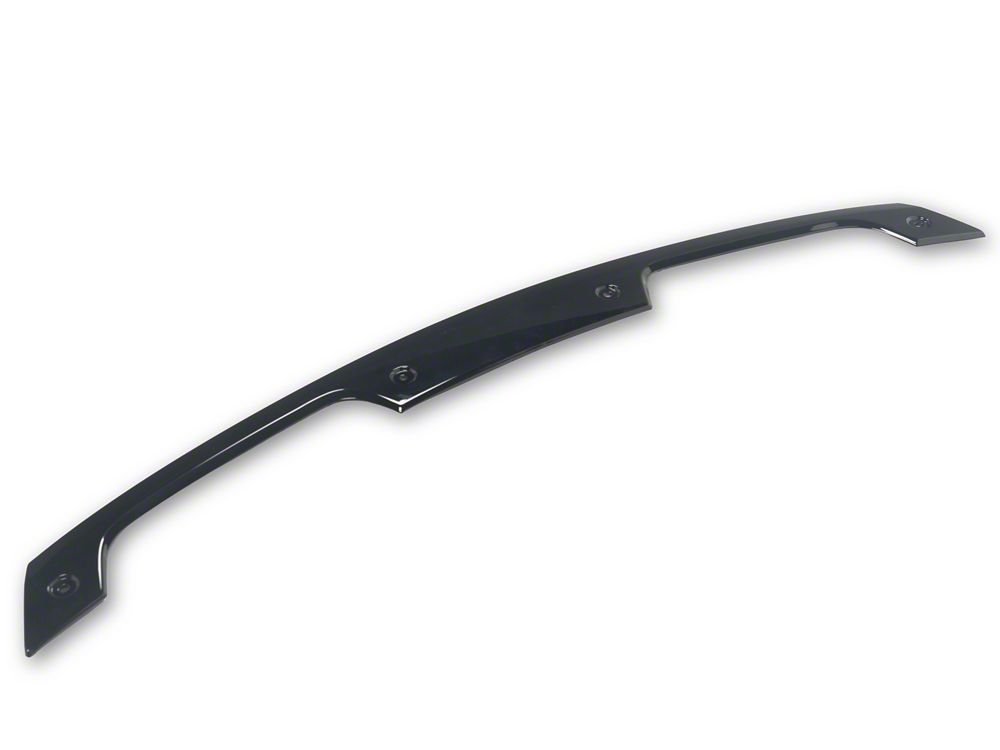 MP Concepts GT500 Style Rear Spoiler with Wicker Bill; Gloss Black (24-26 Mustang Fastback)