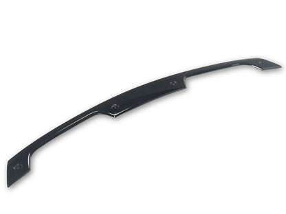 MP Concepts GT500 Style Rear Spoiler with Wicker Bill; Gloss Black (24-26 Mustang Fastback)