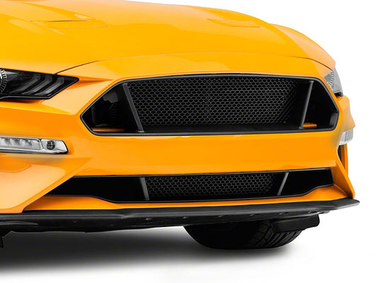 Upper and Lower Grilles; Black (18-23 Mustang GT, EcoBoost)