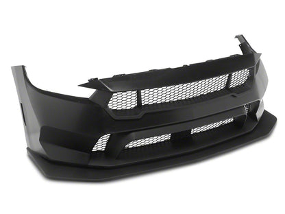 MP Concepts GTD Style Front Bumper; Unpainted (24-26 Mustang)