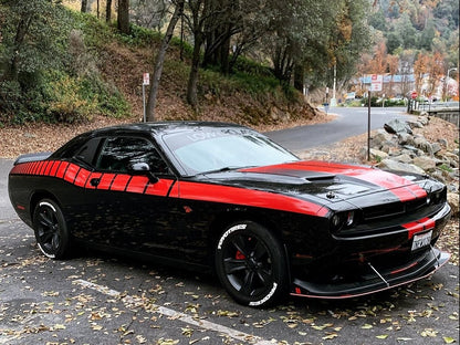 MP Concepts Quarter Window Scoops; Unpainted (08-23 Challenger)